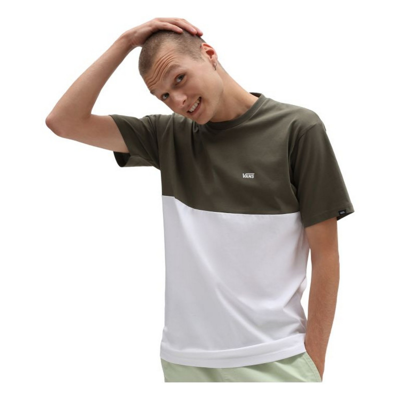 Vans MN COLORBLOCK TEE WHITE/GRAPE LEA 
