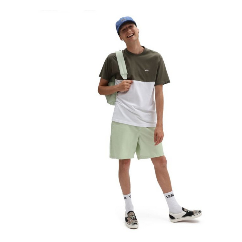Vans MN COLORBLOCK TEE WHITE/GRAPE LEA 