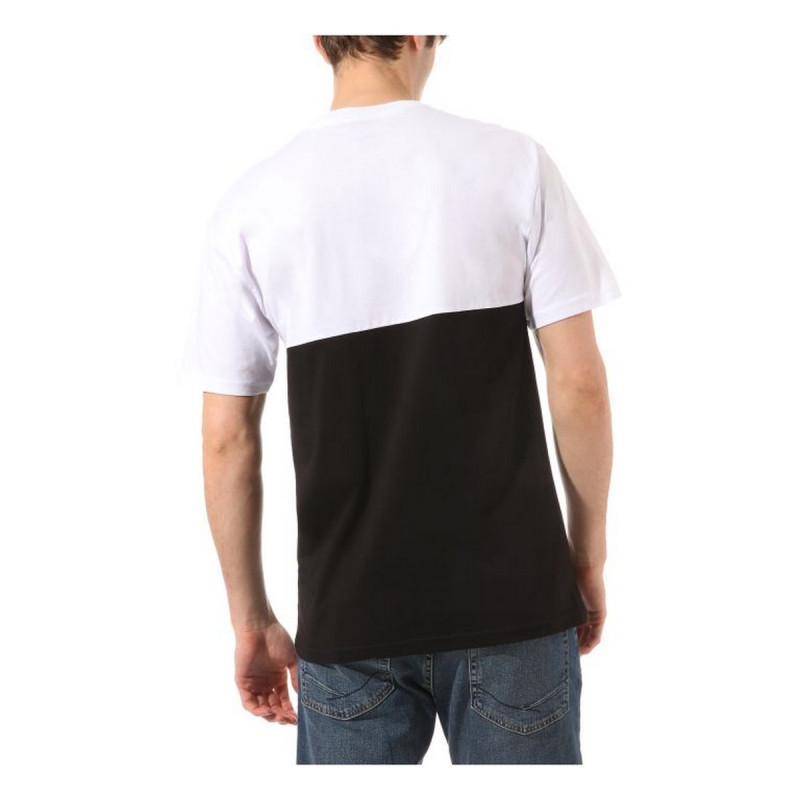 Vans MN COLORBLOCK TEE BLACK/WHITE 