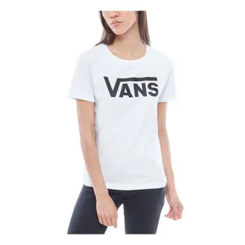 VANS WM FLYING V CREW TEE White 