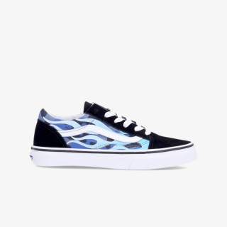 Vans JN OLD SKOOL CAMO FLAME BL 