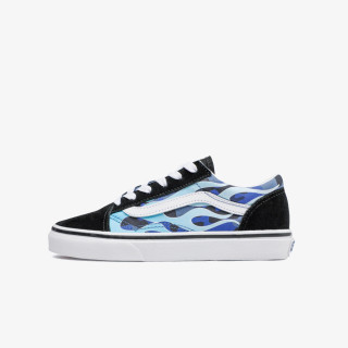 Vans JN OLD SKOOL CAMO FLAME BL 