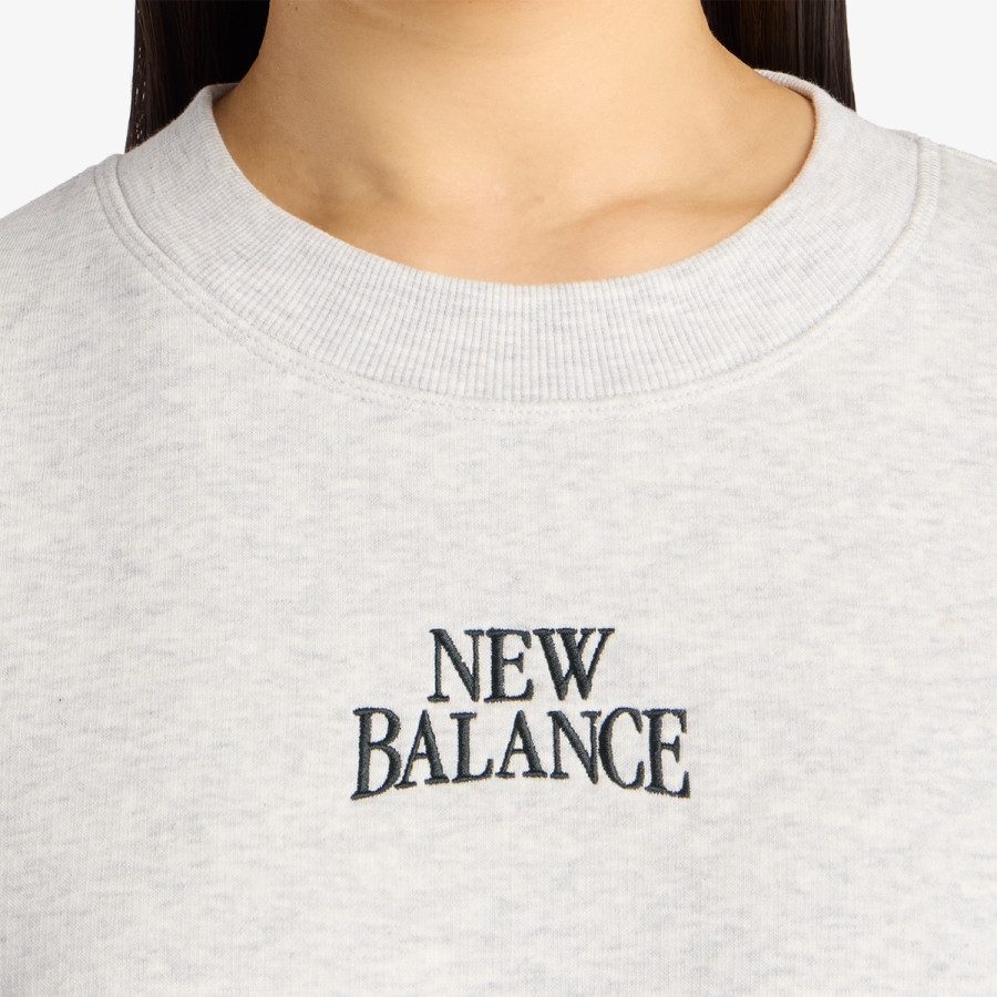 New Balance Linear Heritage Fleece Crew 