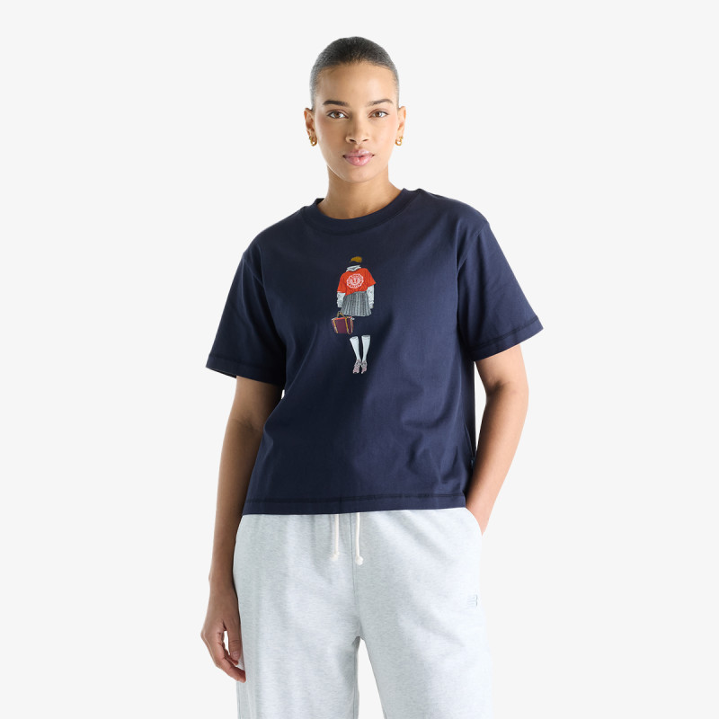 New Balance Varsity Scholar Relaxed Hip T-Shirt 