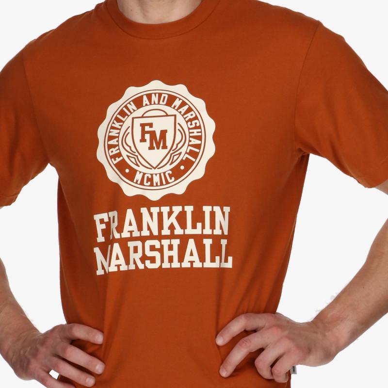 FRANKLIN & MARSHALL PIECE DYED 24/1 JERSEY 